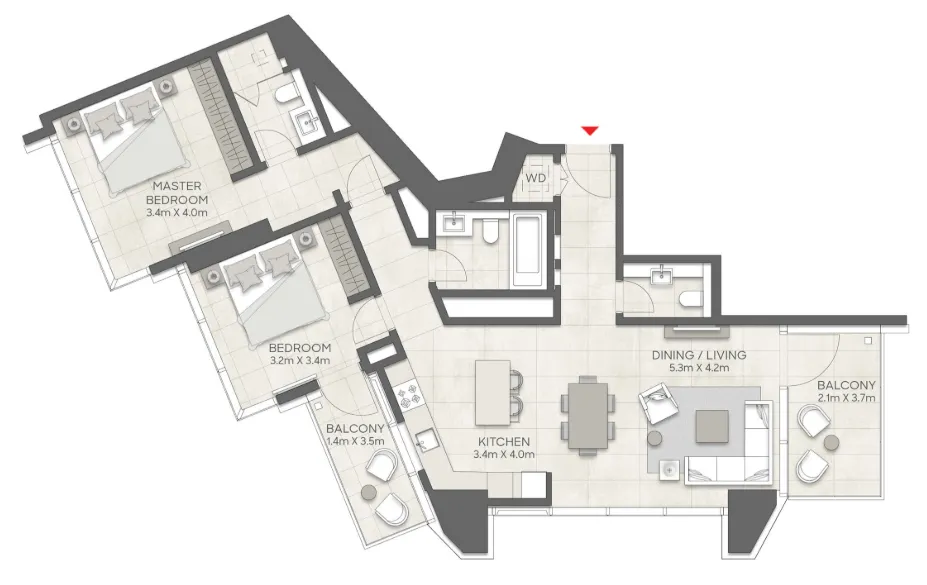 LIV LIV Marina floor plan