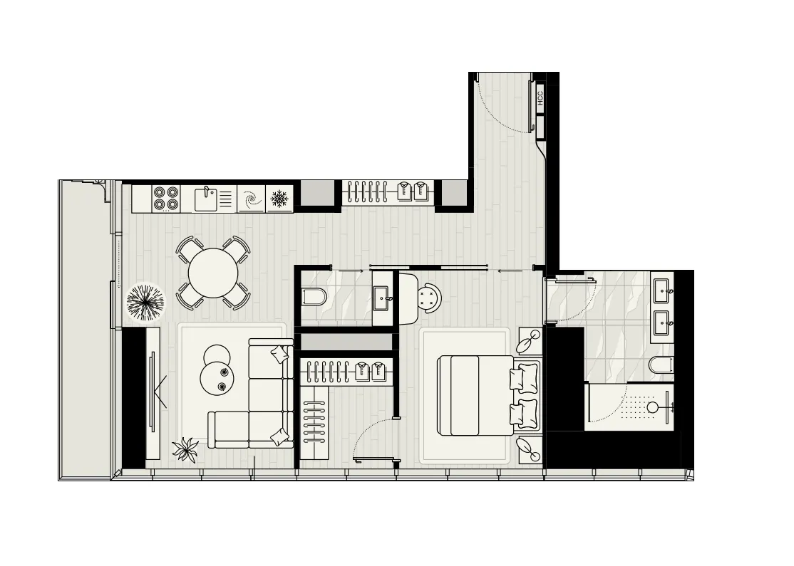LIV LIV Maritime floor plan