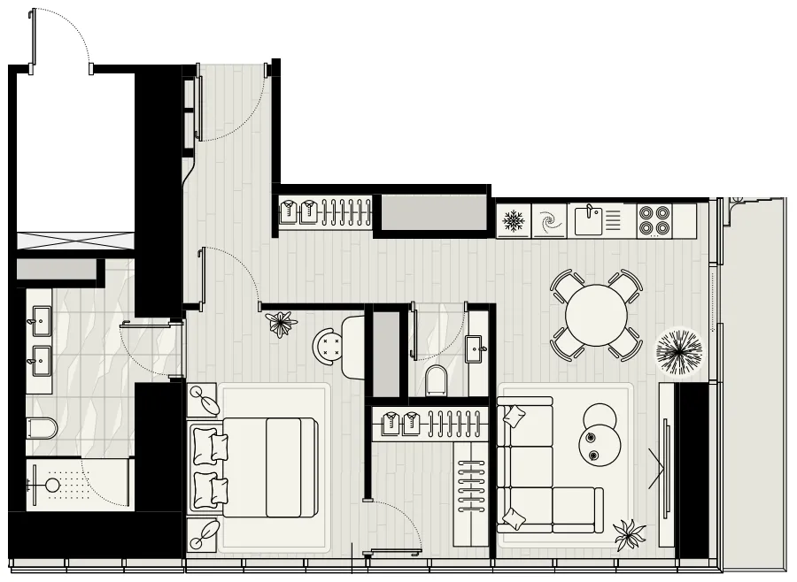 LIV LIV Maritime floor plan