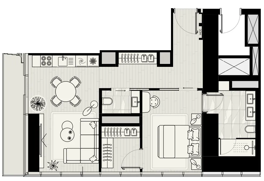 LIV LIV Maritime floor plan