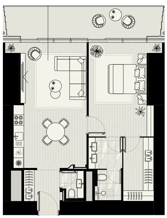 LIV LIV Maritime floor plan