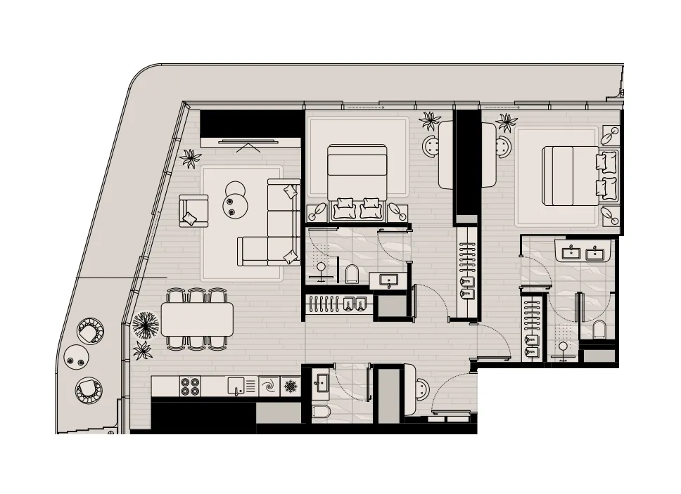 LIV LIV Maritime floor plan