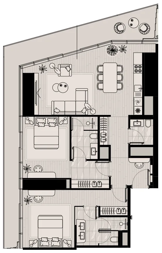 LIV LIV Maritime floor plan