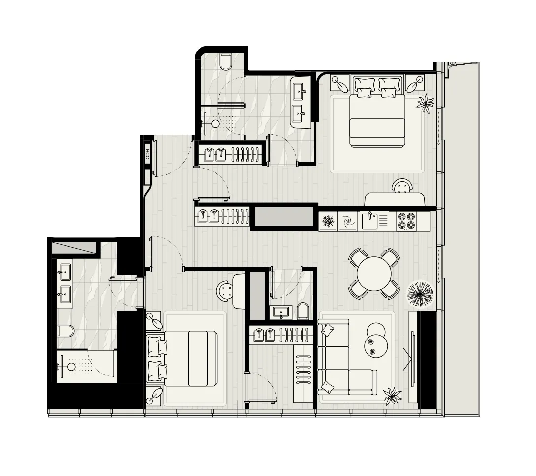 LIV LIV Maritime floor plan