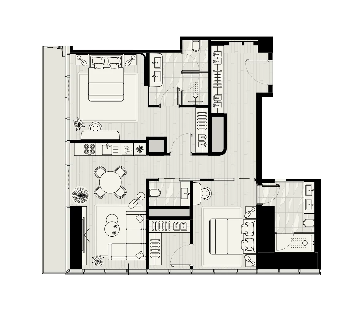 LIV LIV Maritime floor plan