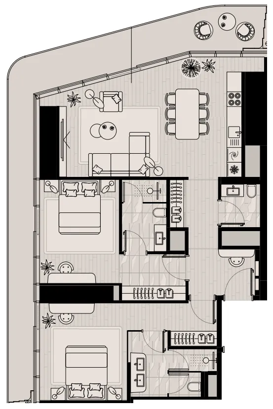 LIV LIV Maritime floor plan