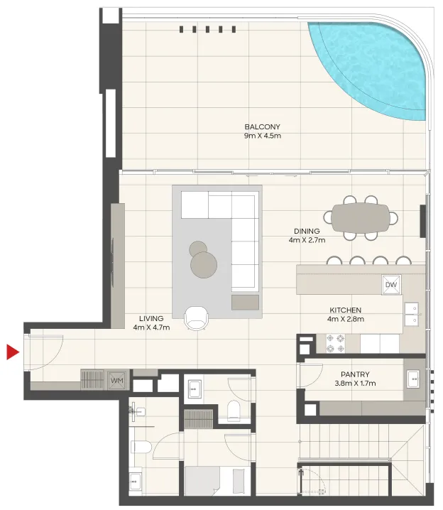 LIV LIV Maritime floor plan