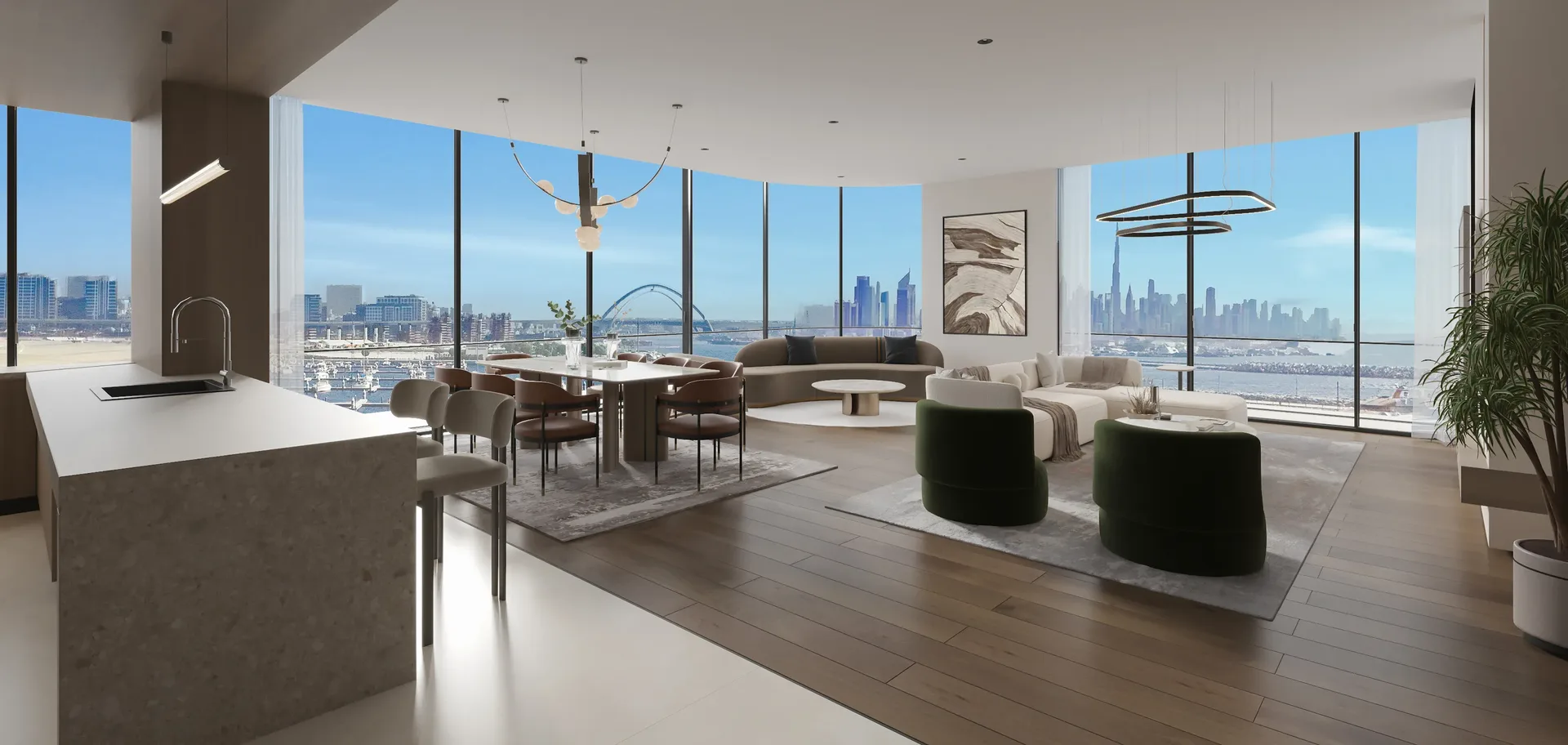 Interior at LIV Oceanside in Dubai