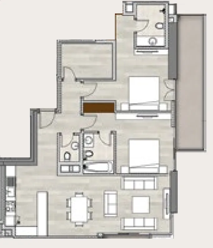 LIV LIV Residence floor plan