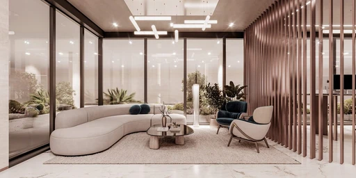 Lobby Library amenity image at Urban Horizon