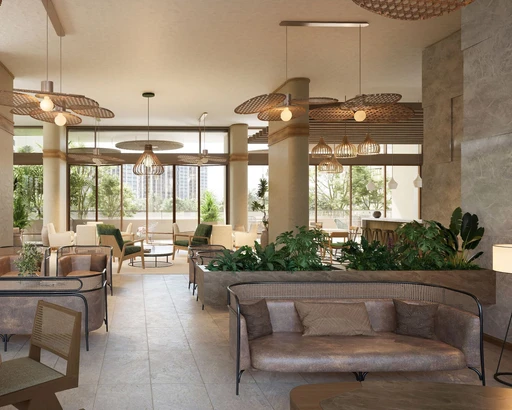 Lounge amenity image at Solanki One