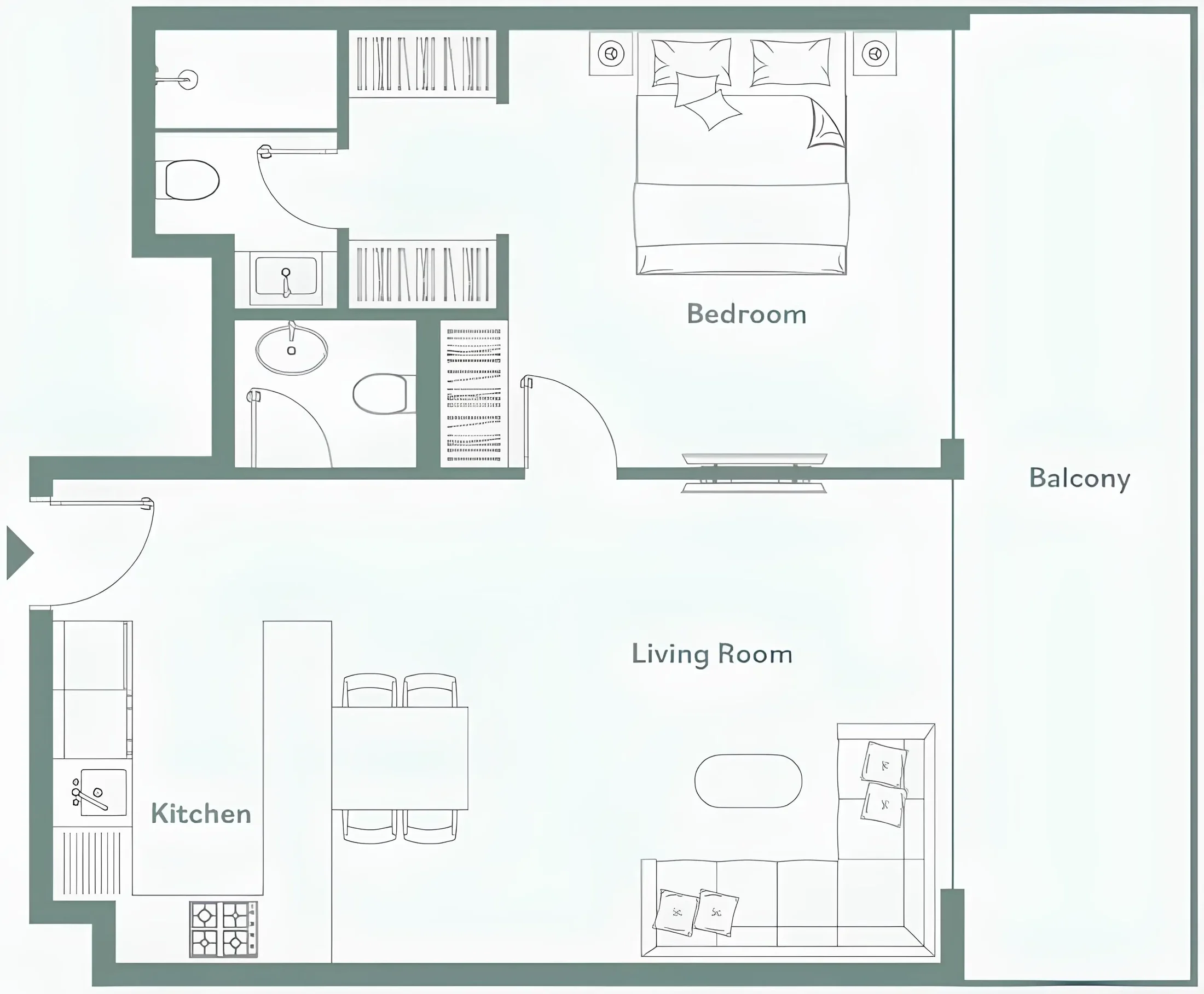 TownX Luma Park Views floor plan