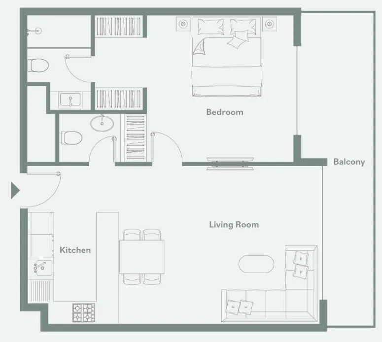 TownX Luma Park Views floor plan