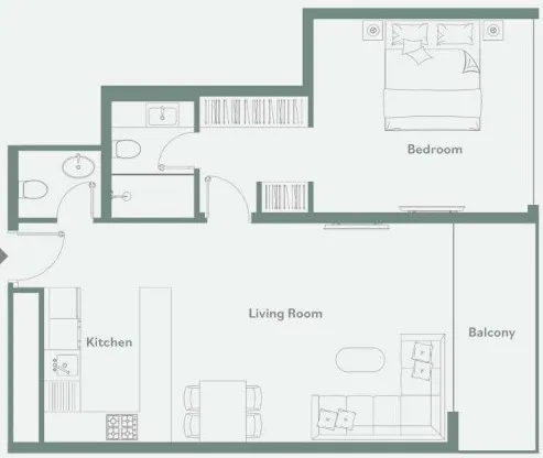 TownX Luma Park Views floor plan