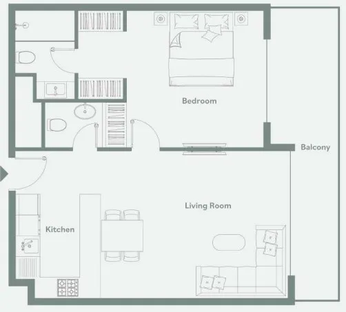 TownX Luma Park Views floor plan