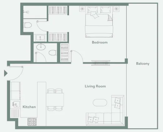 TownX Luma Park Views floor plan