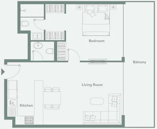 TownX Luma Park Views floor plan