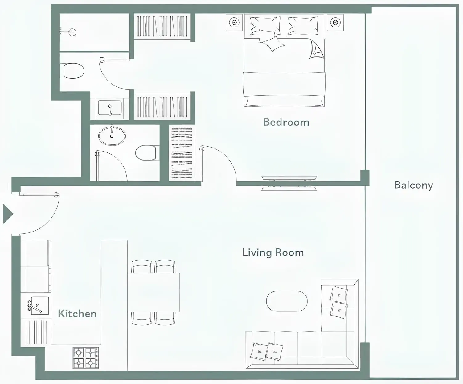 TownX Luma Park Views floor plan