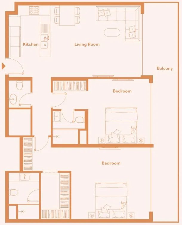 TownX Luma Park Views floor plan