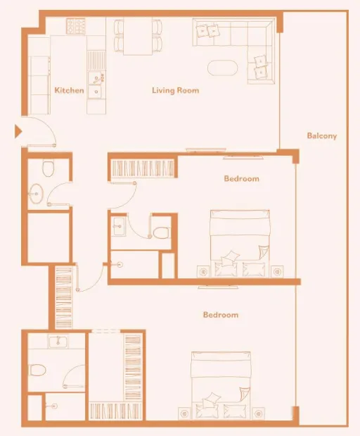 TownX Luma Park Views floor plan