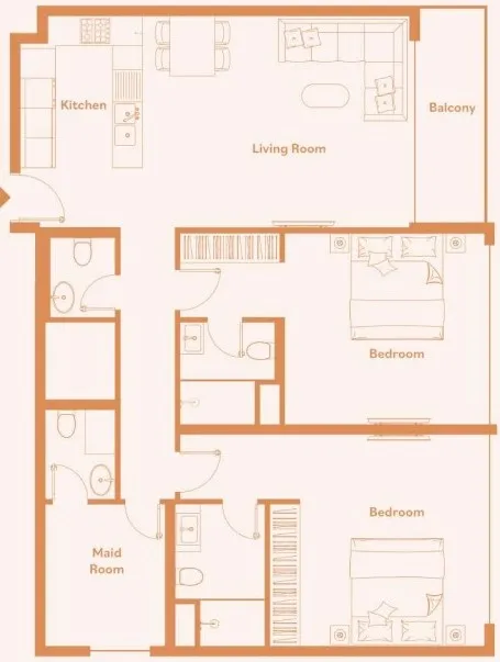 TownX Luma Park Views floor plan