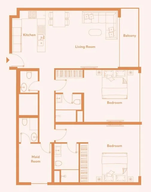 TownX Luma Park Views floor plan