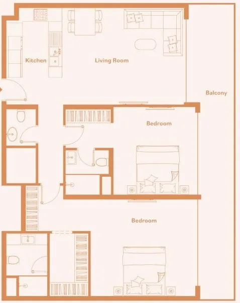 TownX Luma Park Views floor plan