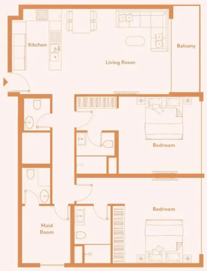 TownX Luma Park Views floor plan