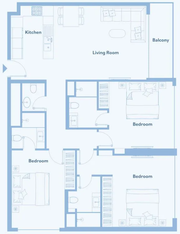 TownX Luma Park Views floor plan