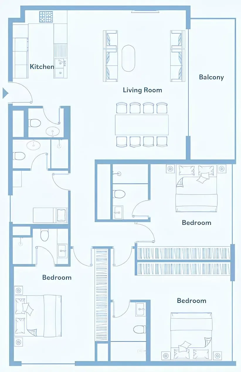 TownX Luma Park Views floor plan