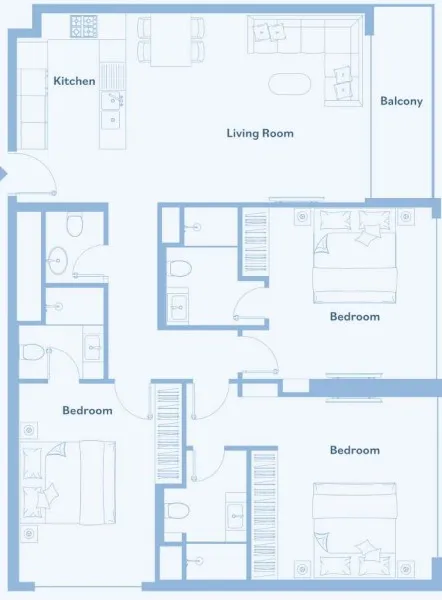 TownX Luma Park Views floor plan