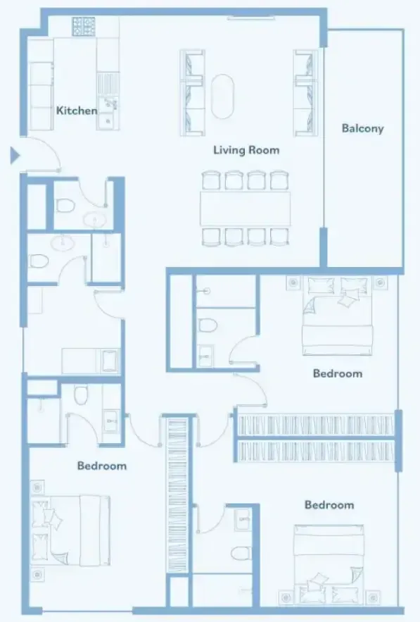 TownX Luma Park Views floor plan