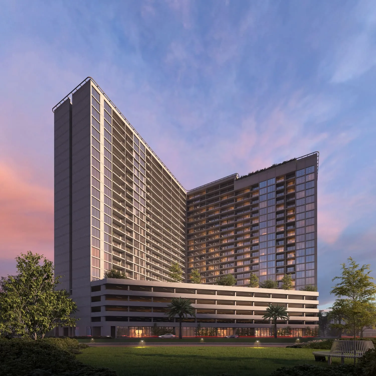 Exterior at Luma Park Views in JVC (Jumeirah Village Circle) Dubai