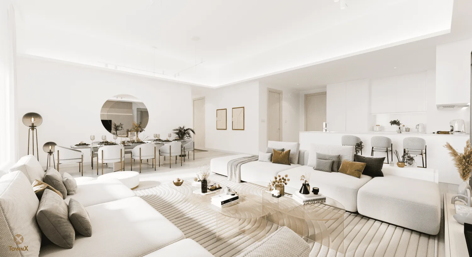 Interior at Luma Park Views in JVC (Jumeirah Village Circle) Dubai