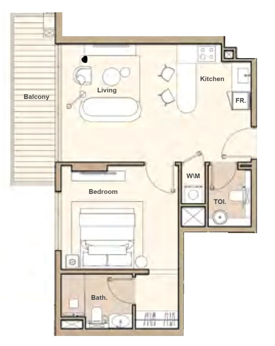 S and S Lume Residences floor plan