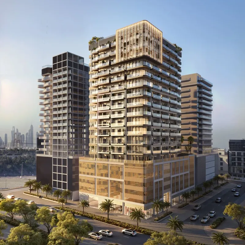 Exterior at Lume Residences in JVC (Jumeirah Village Circle) Dubai