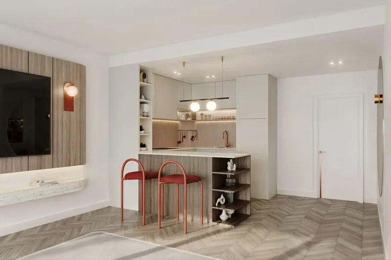 Interior at Lume Residences in JVC (Jumeirah Village Circle) Dubai