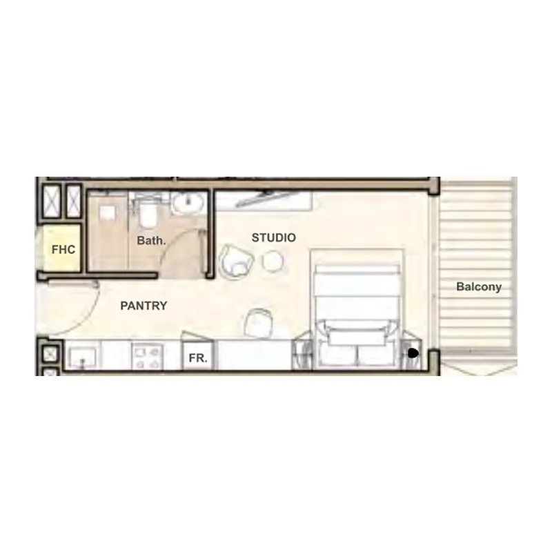 S and S Lume Residences floor plan