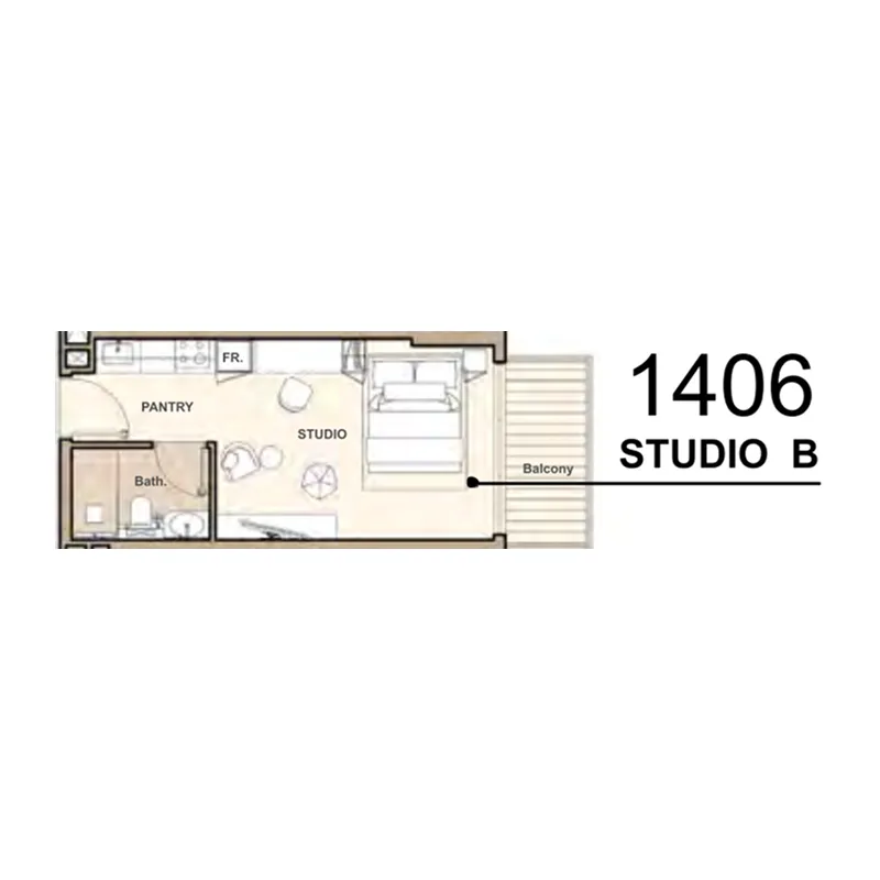 S and S Lume Residences floor plan
