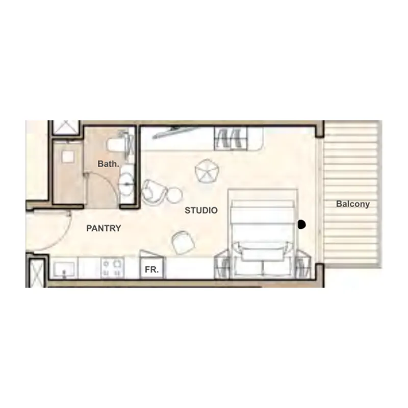 S and S Lume Residences floor plan