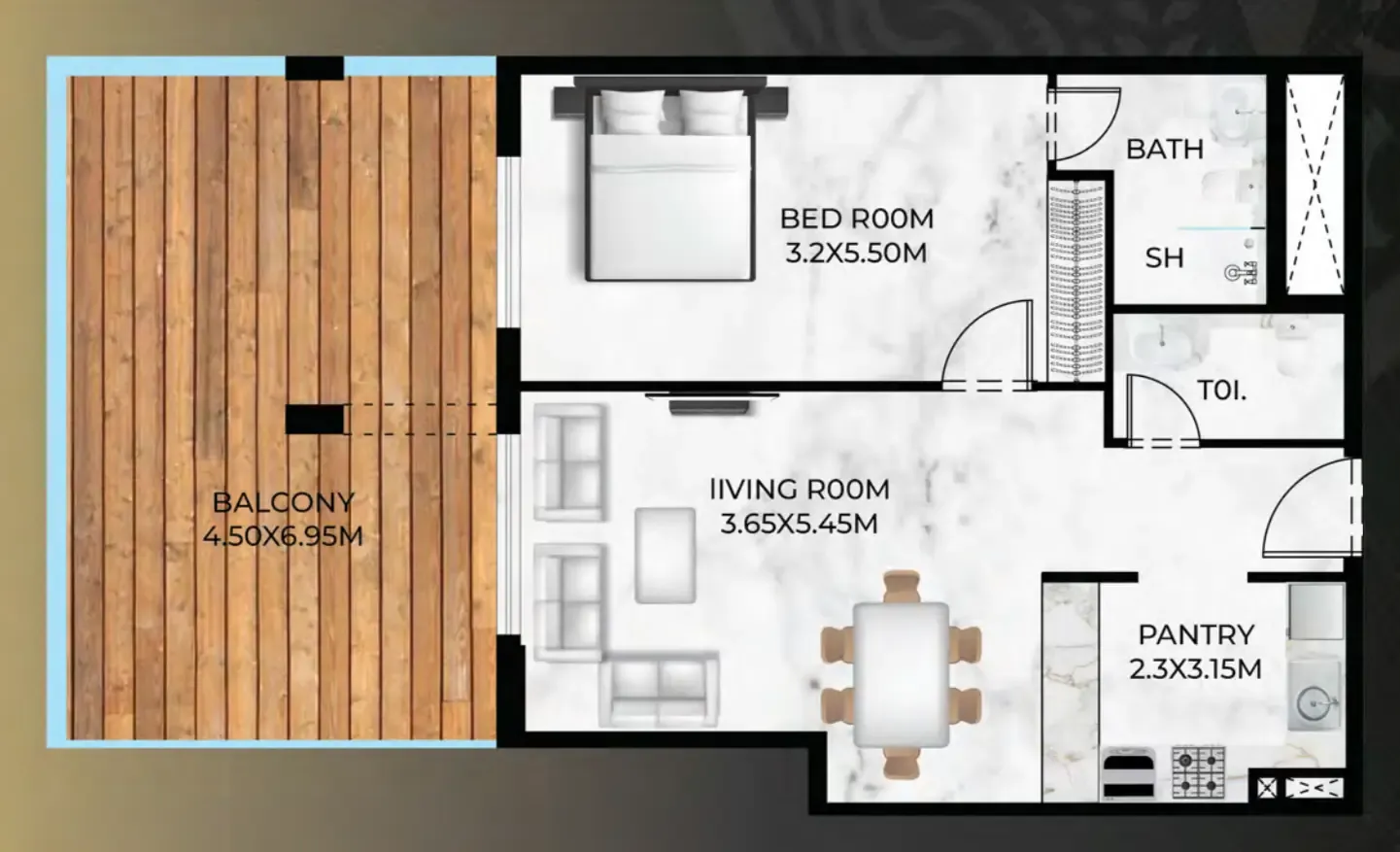 ARIB Developments Lumina Vista floor plan