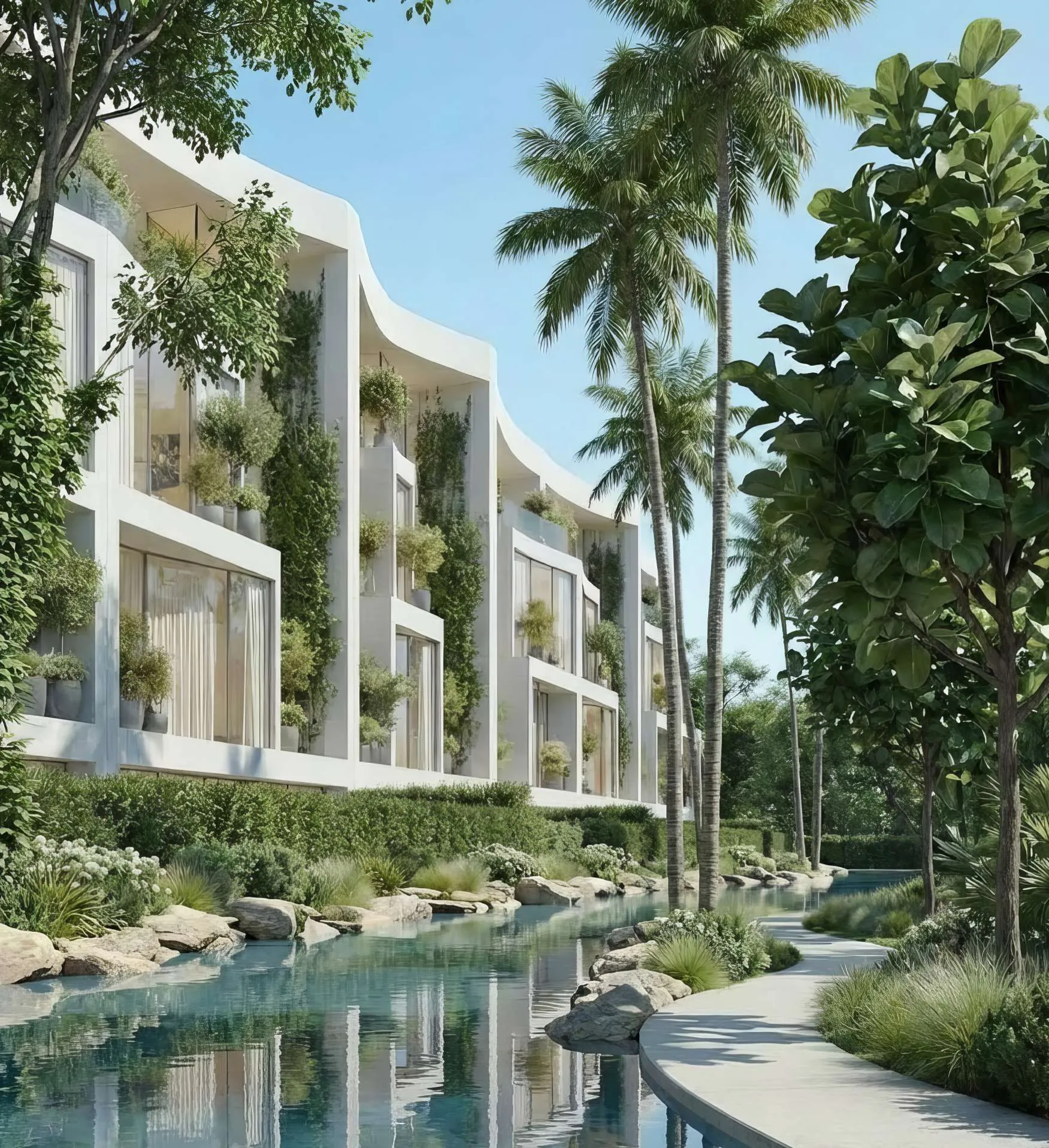 Exterior at Lunaya in Saih Shuaib Dubai