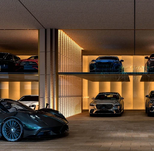 Luxury Car Stacker amenity image at Wedyan – The Canal