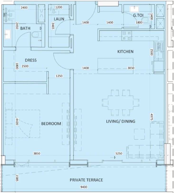 Dia Development Luzora Residence floor plan