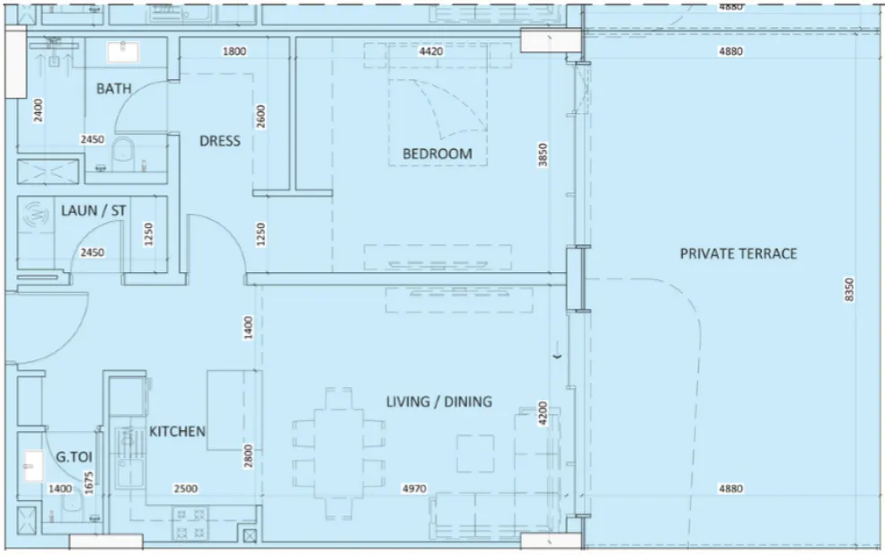 Dia Development Luzora Residence floor plan