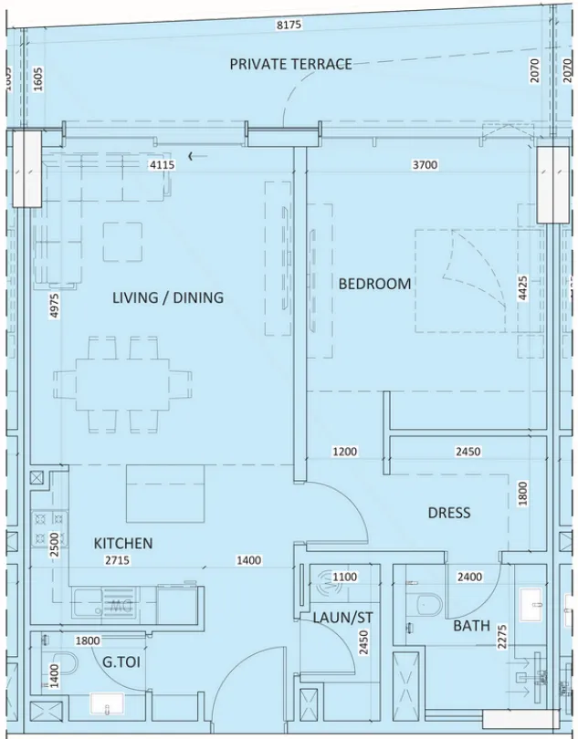 Dia Development Luzora Residence floor plan