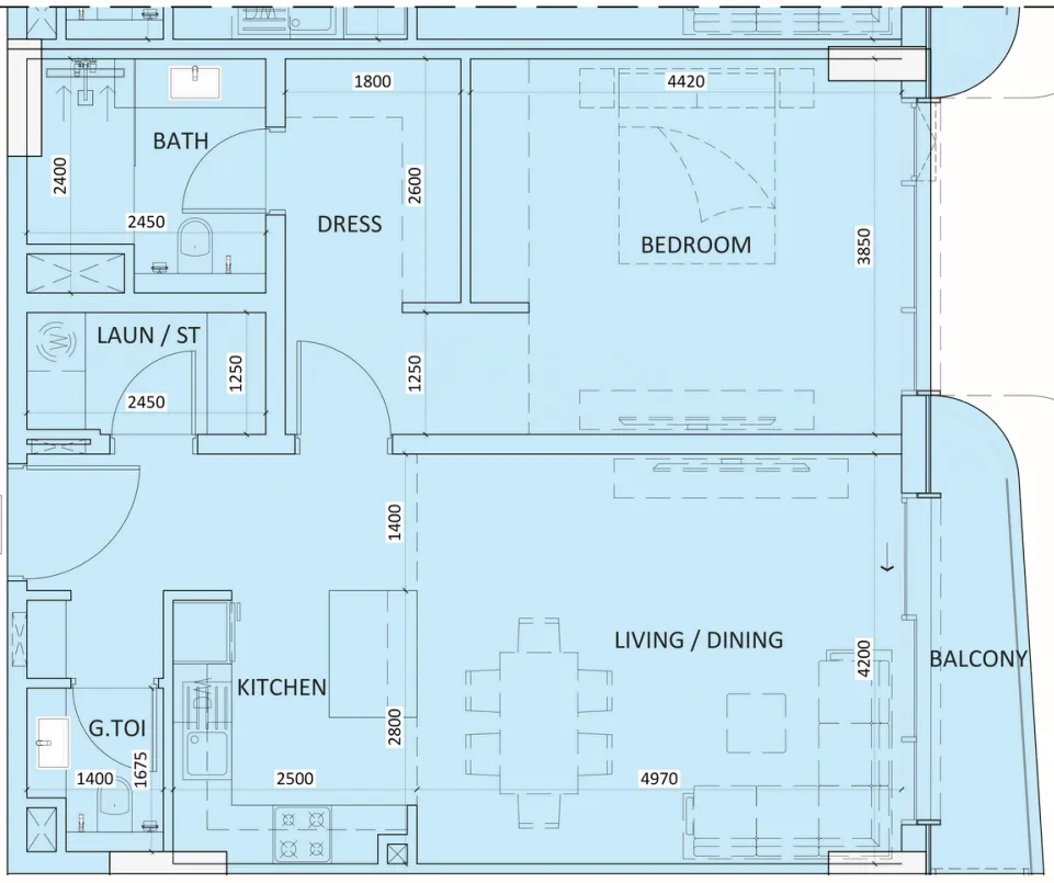 Dia Development Luzora Residence floor plan