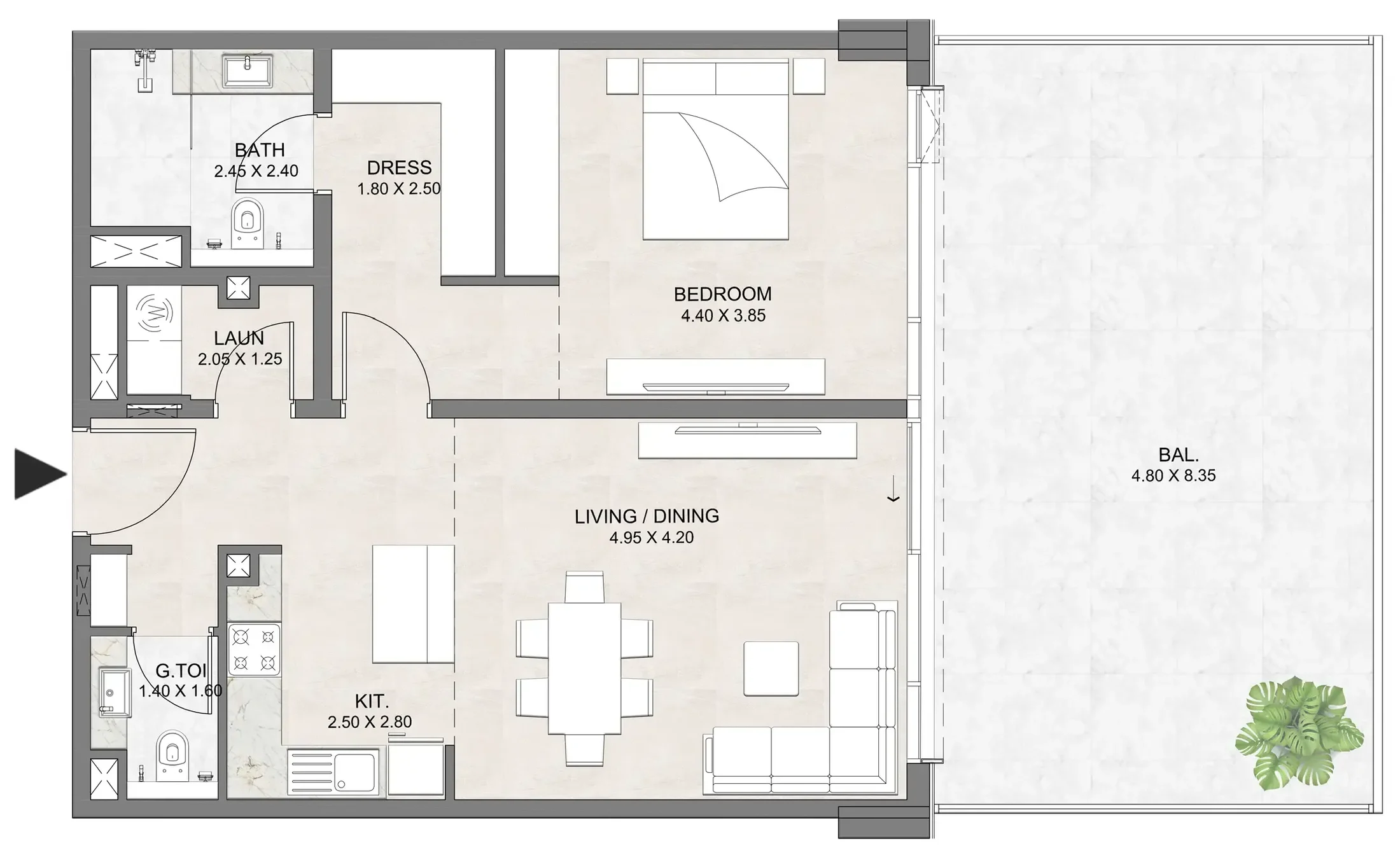 Dia Development Luzora Residence floor plan