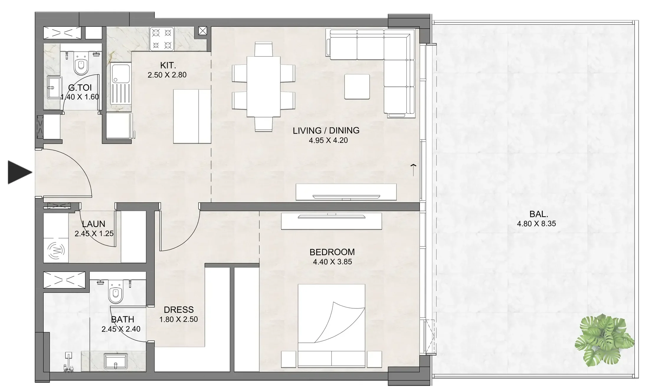 Dia Development Luzora Residence floor plan