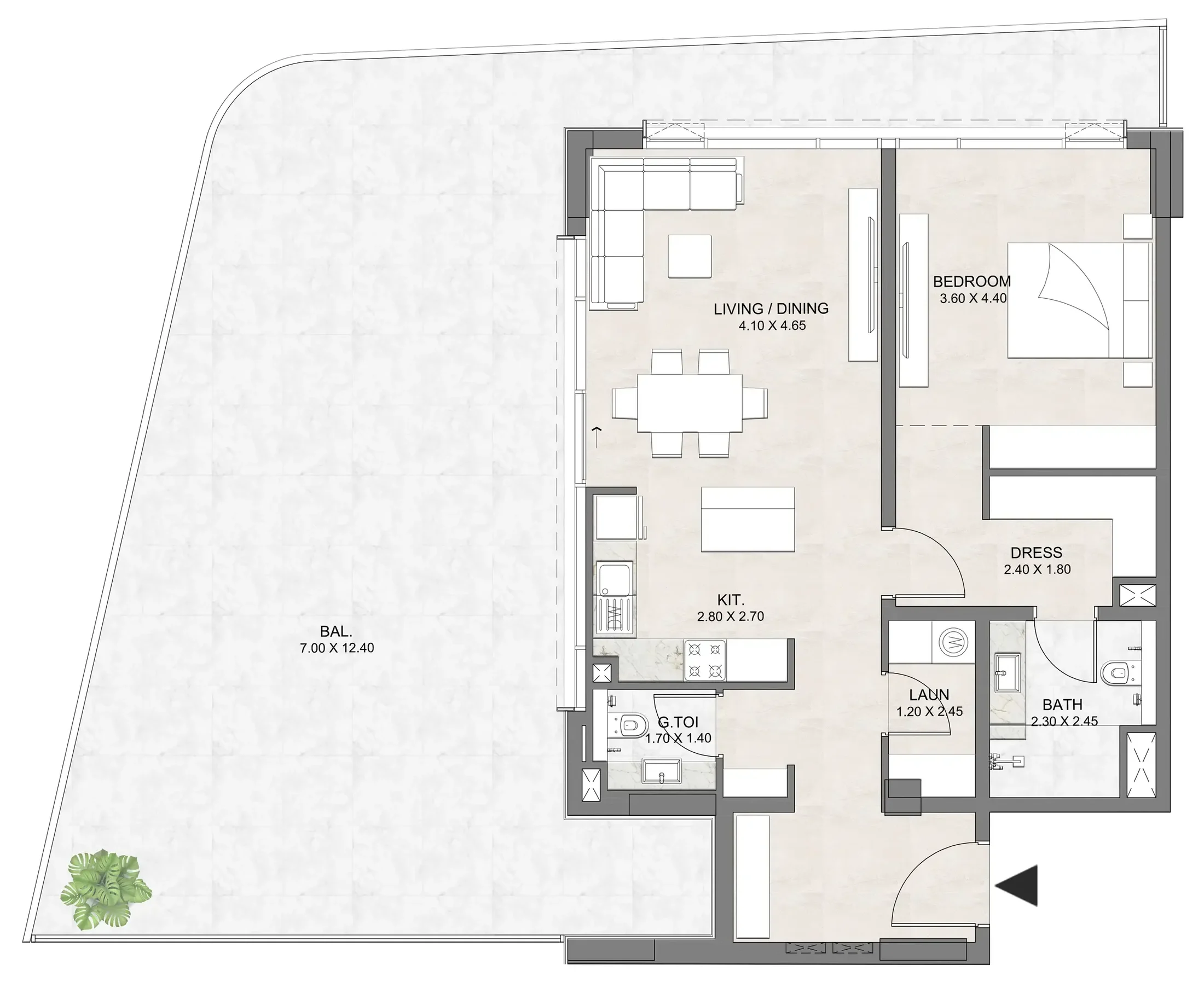 Dia Development Luzora Residence floor plan